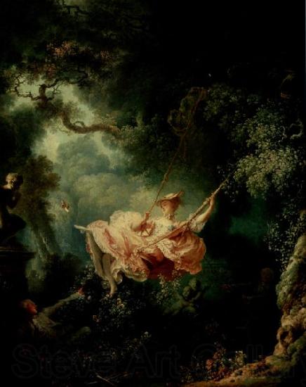 Jean-Honore Fragonard The Happy Accidents of the Swing Germany oil painting art
